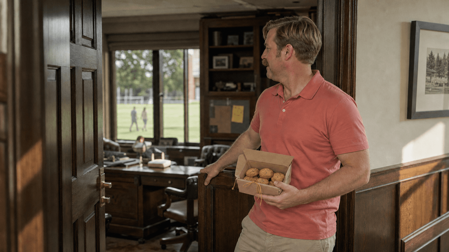 Ted Lasso Biscuits-with-the-Boss Morning