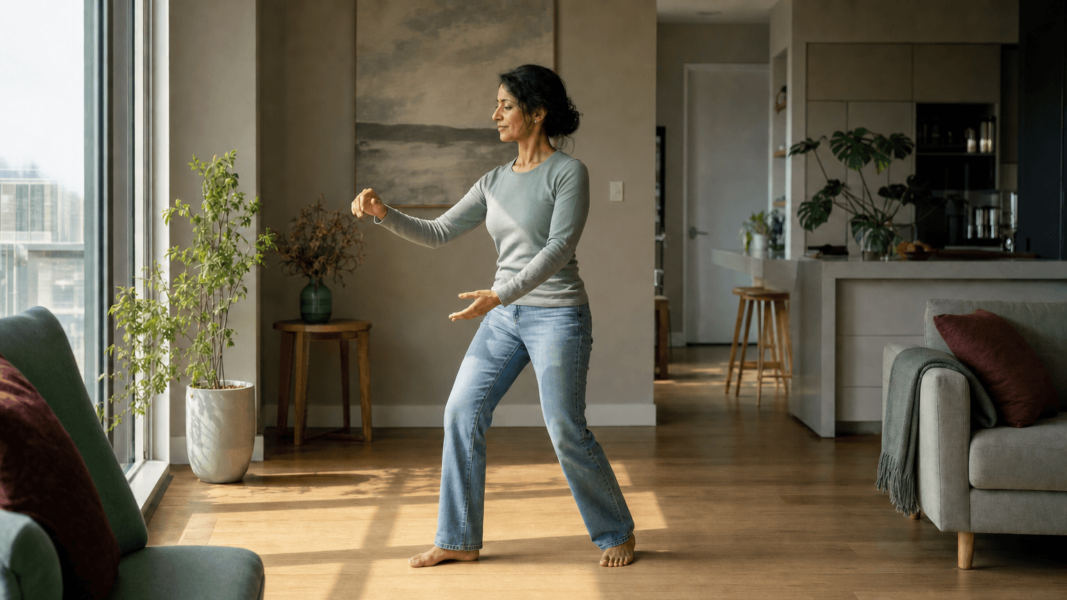 Trying Out Tai Chi