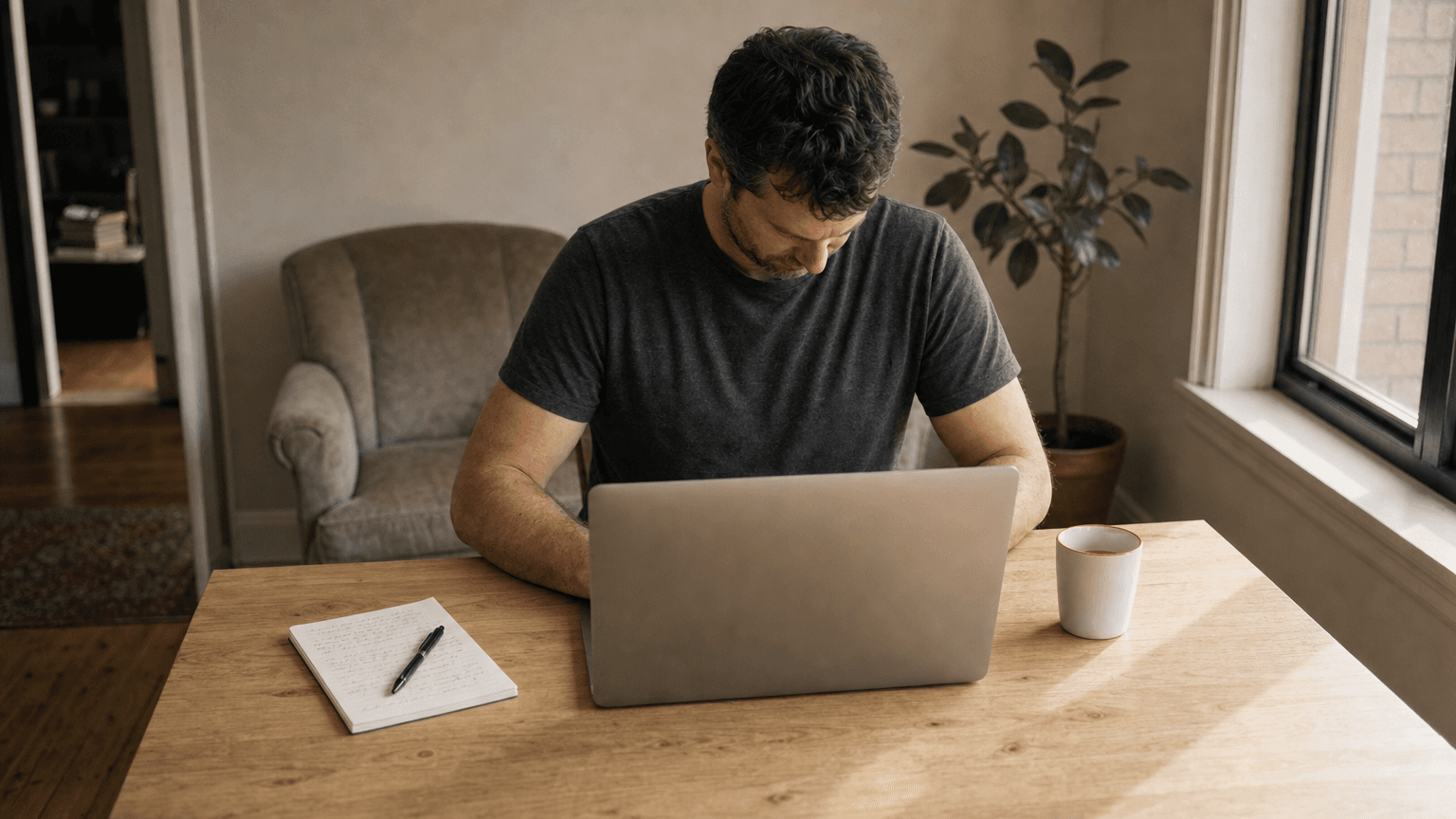 Write something