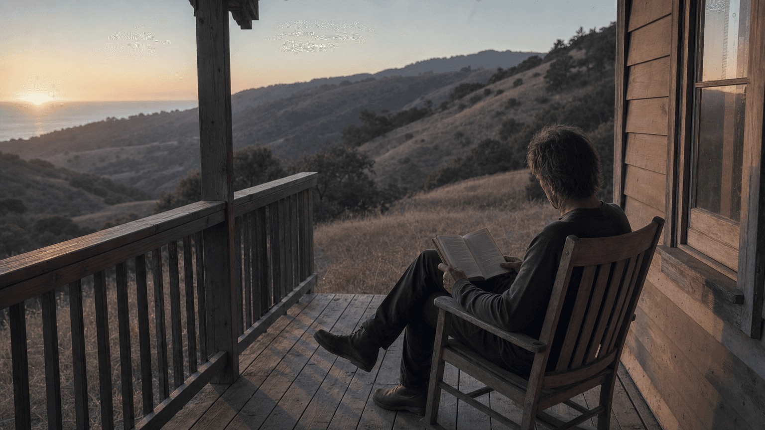 Fifteen minutes with a paperback book