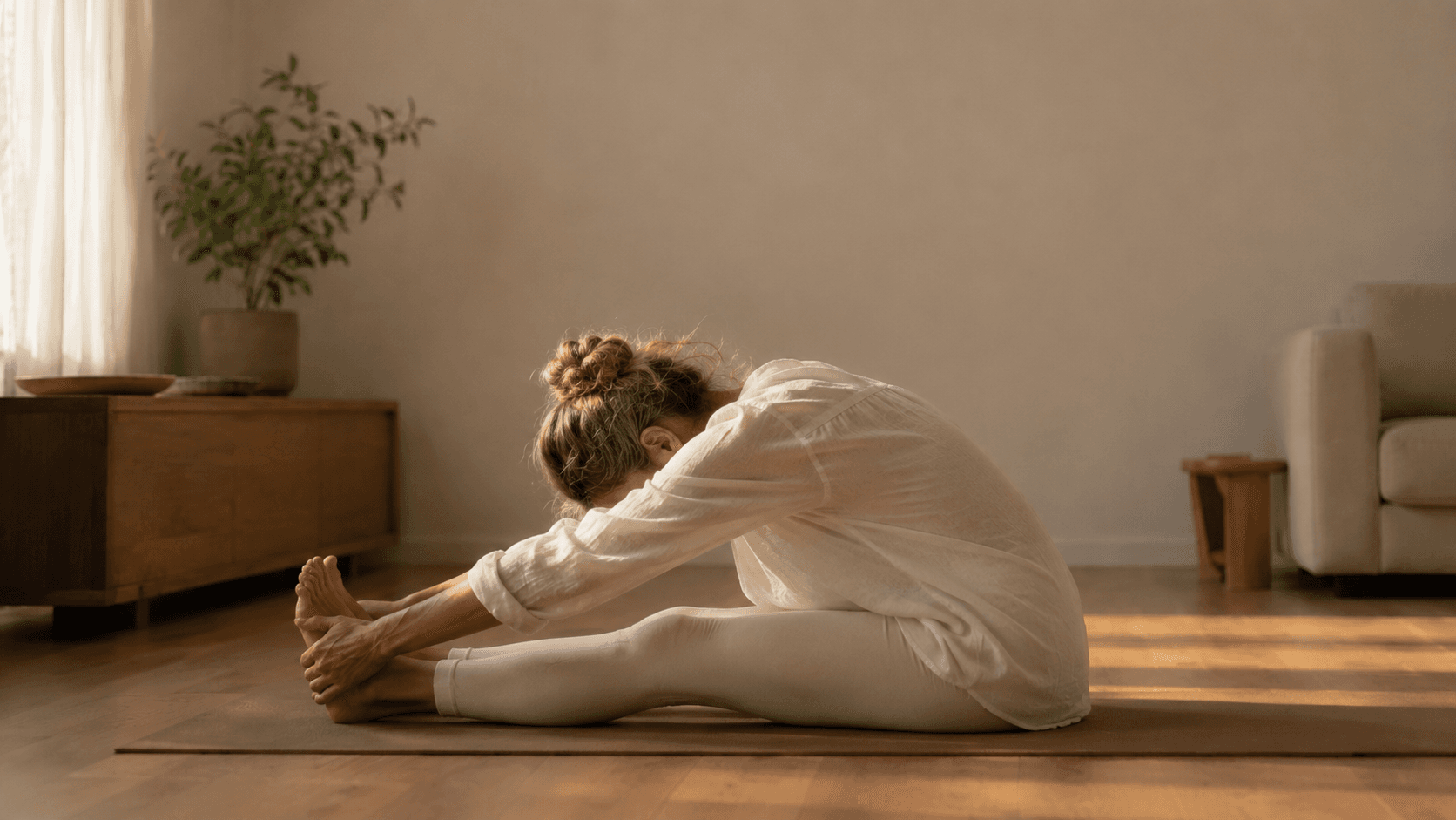 Walk and yoga