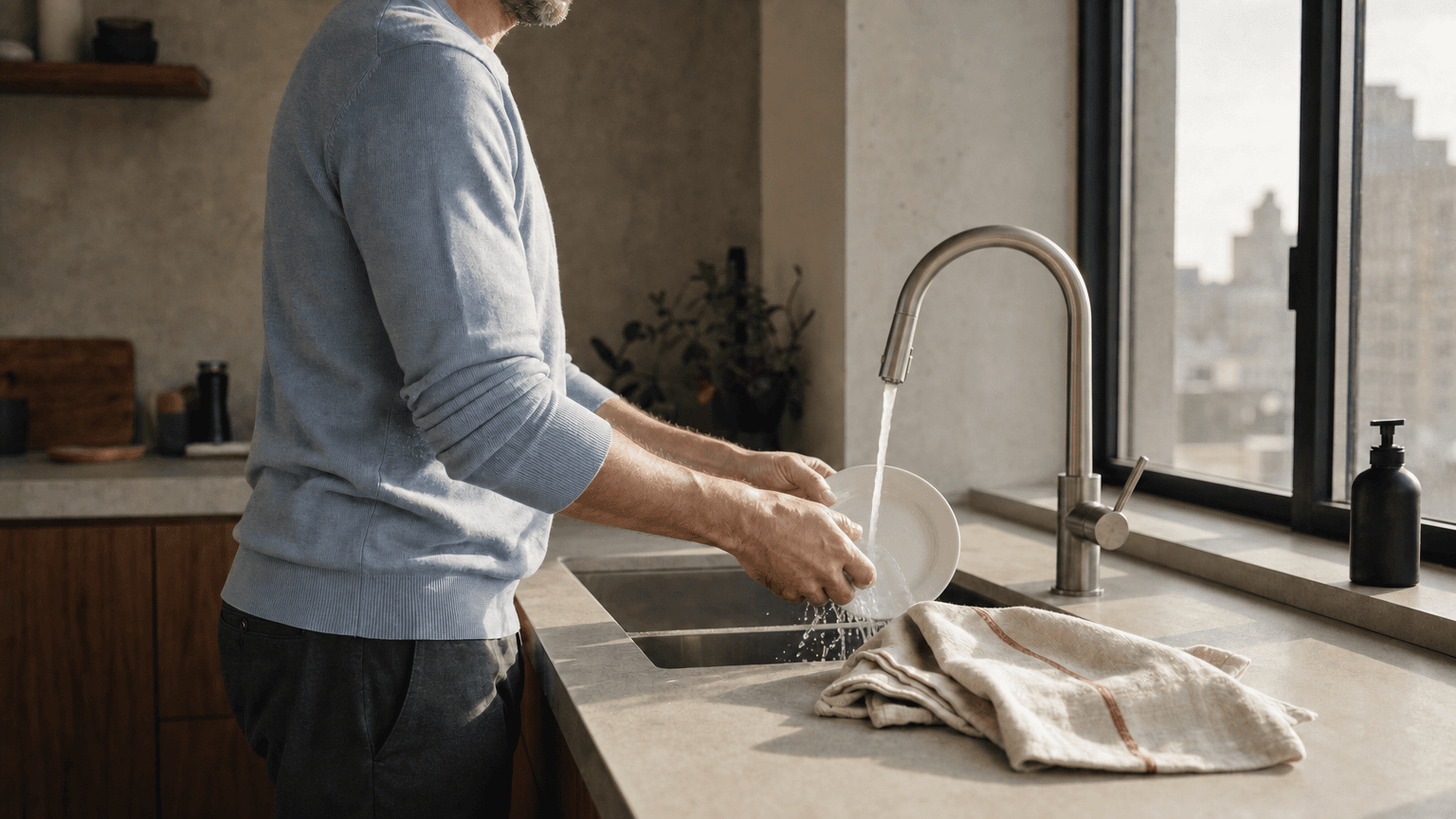 Wash up