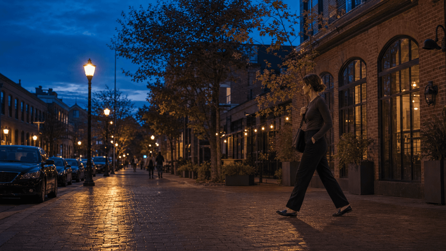 Get some walking in outside