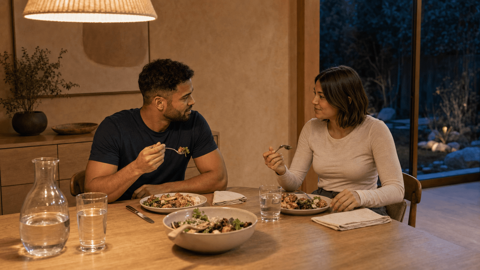 A mindful meal