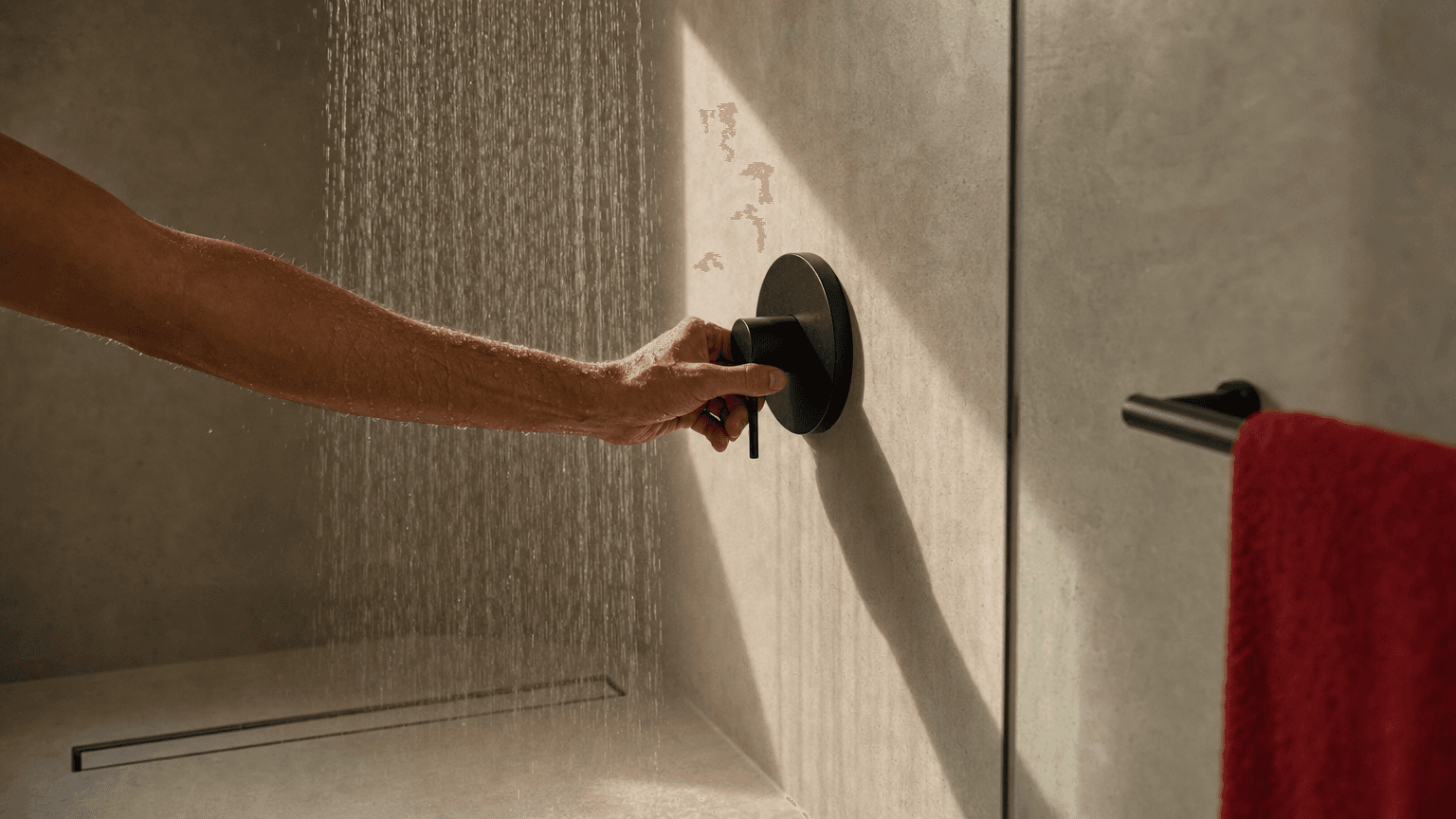 Finish with a cold shower