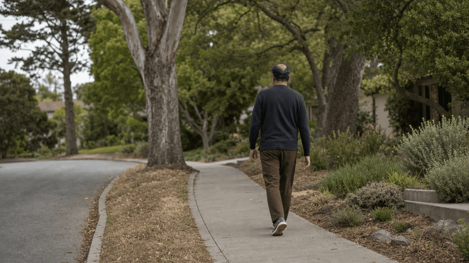 A walk to wind down