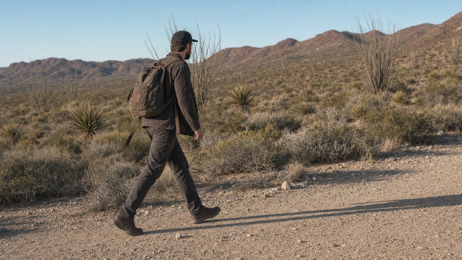 Ruck out and back