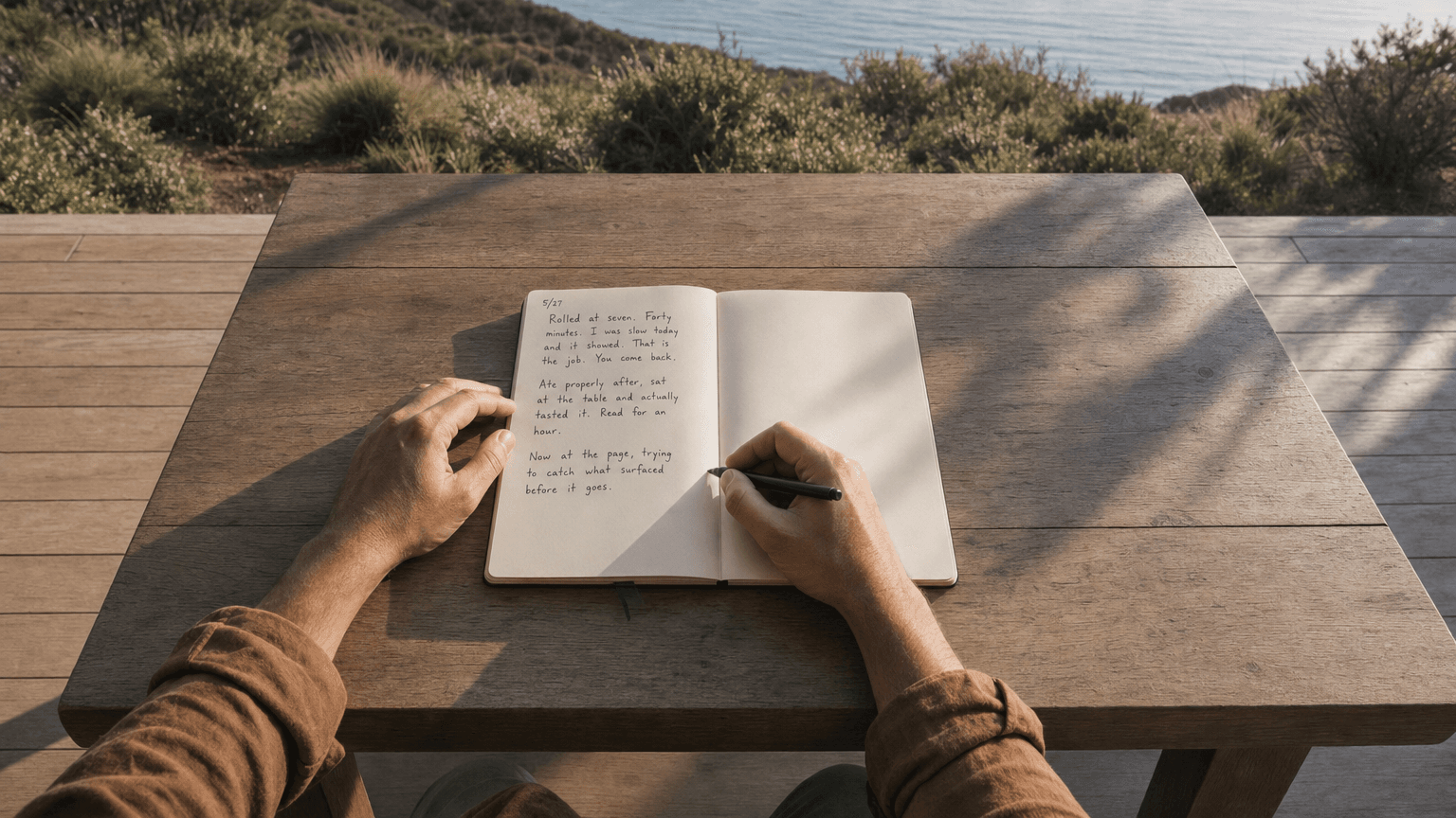 Write down your ideas