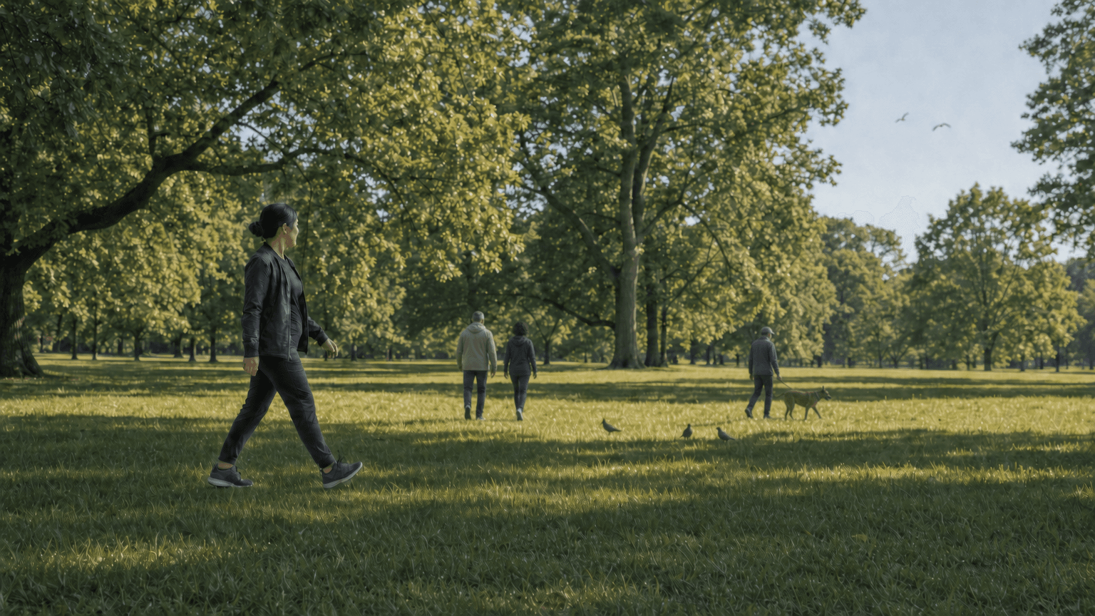 Walk outside