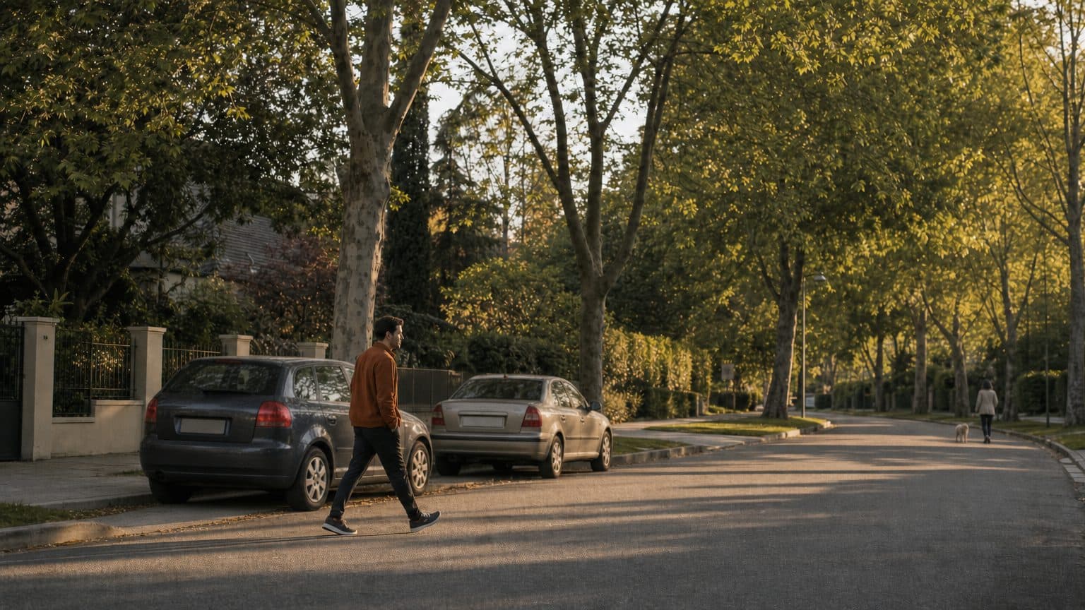 Walk in the early light
