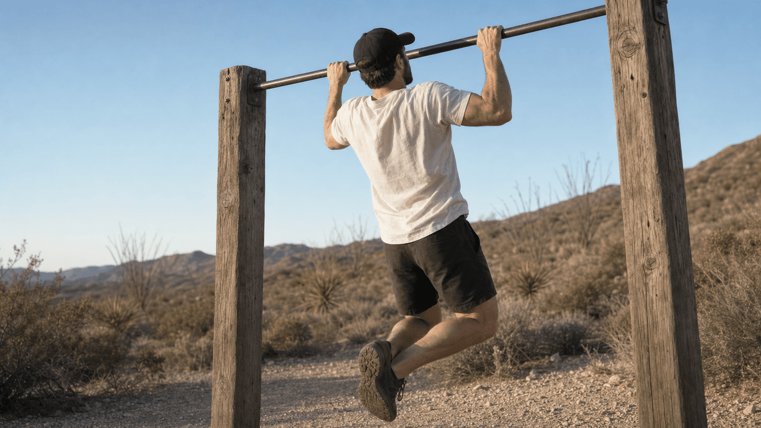 Pull-ups and push-ups