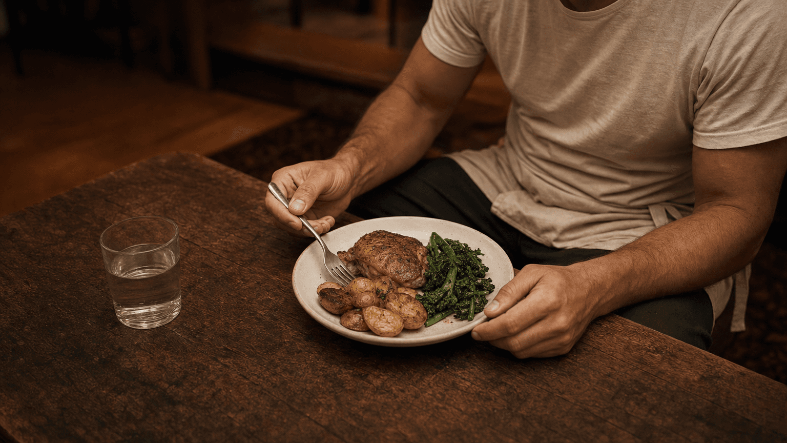 Sit down to a meal