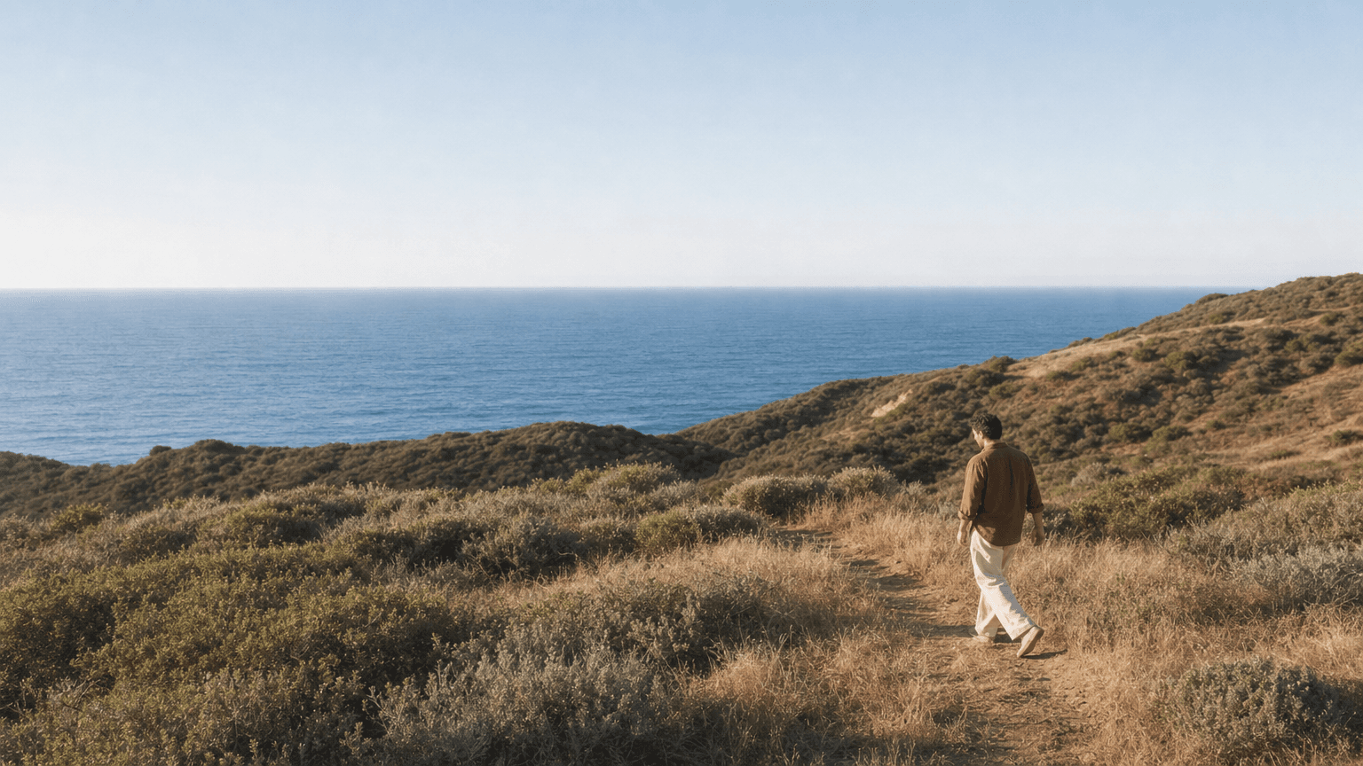 Walk and meditate outside