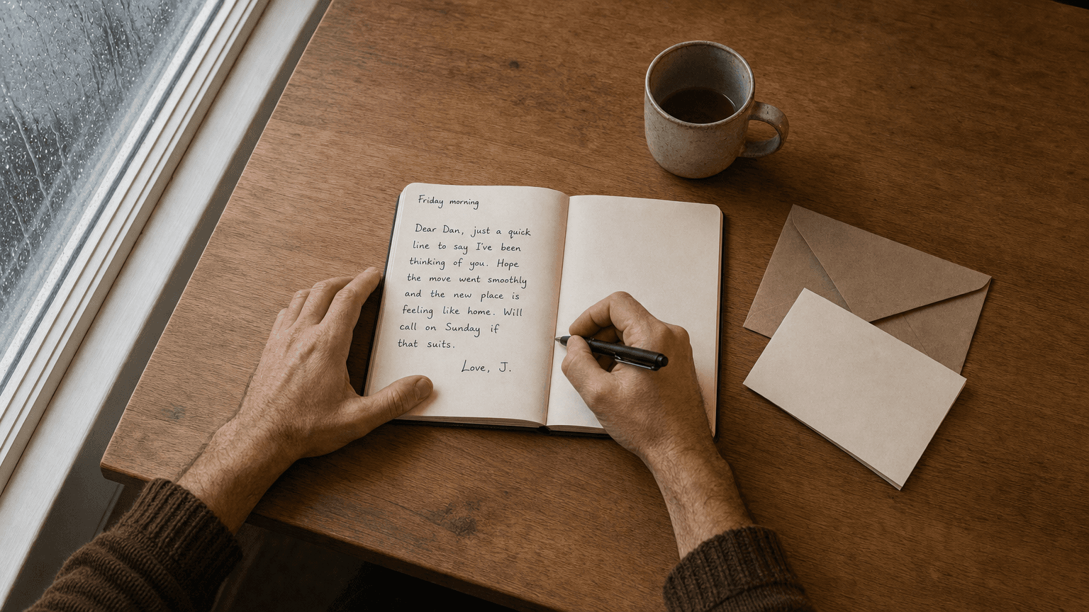 Write a kind note