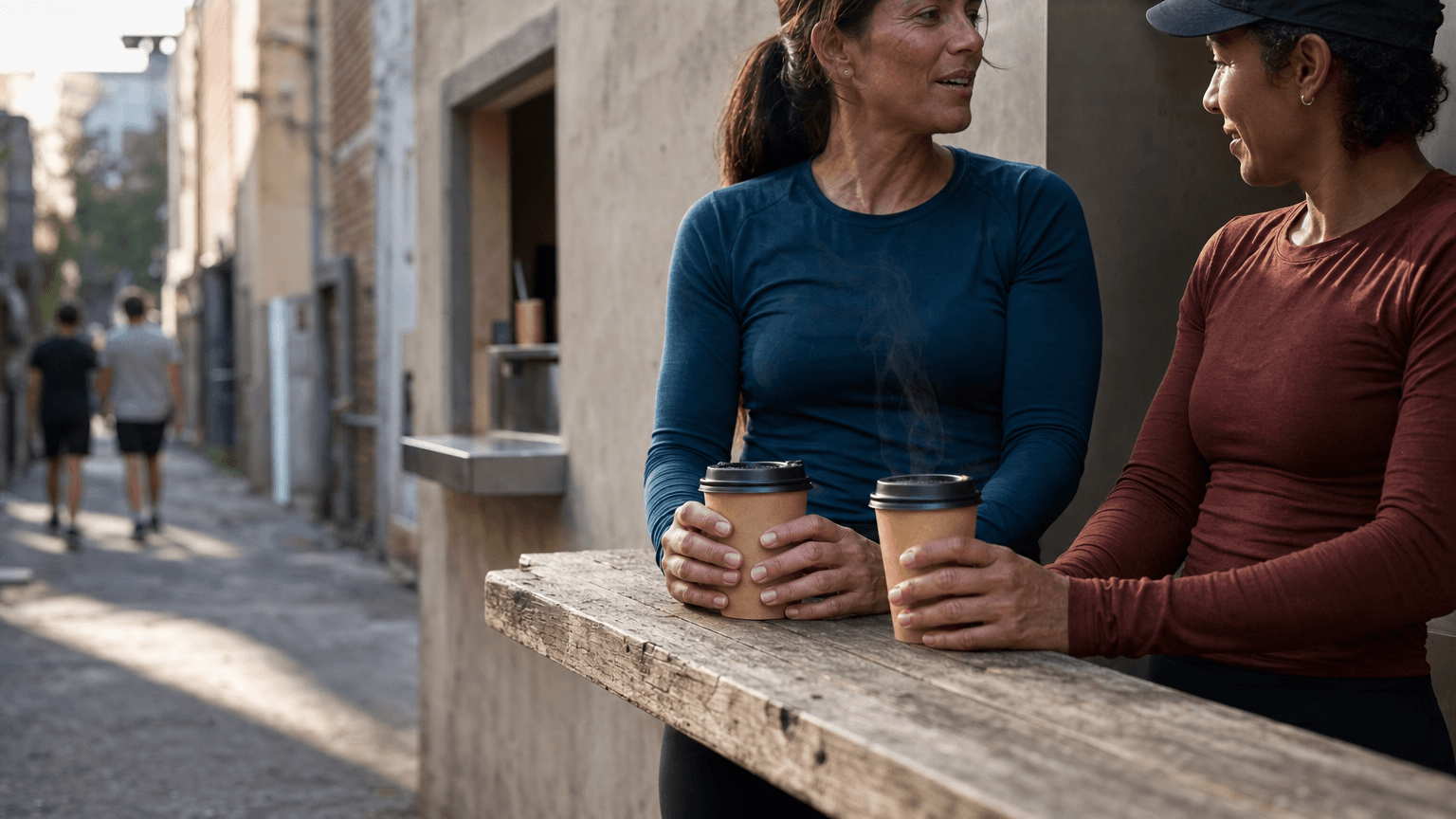 First coffee together