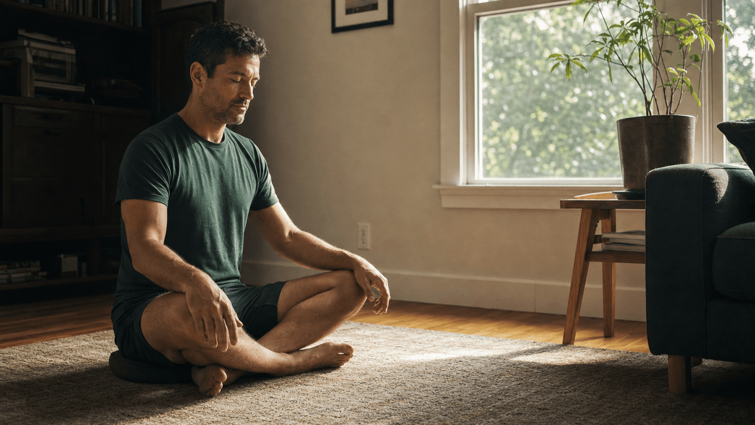 Fifteen minutes of meditation