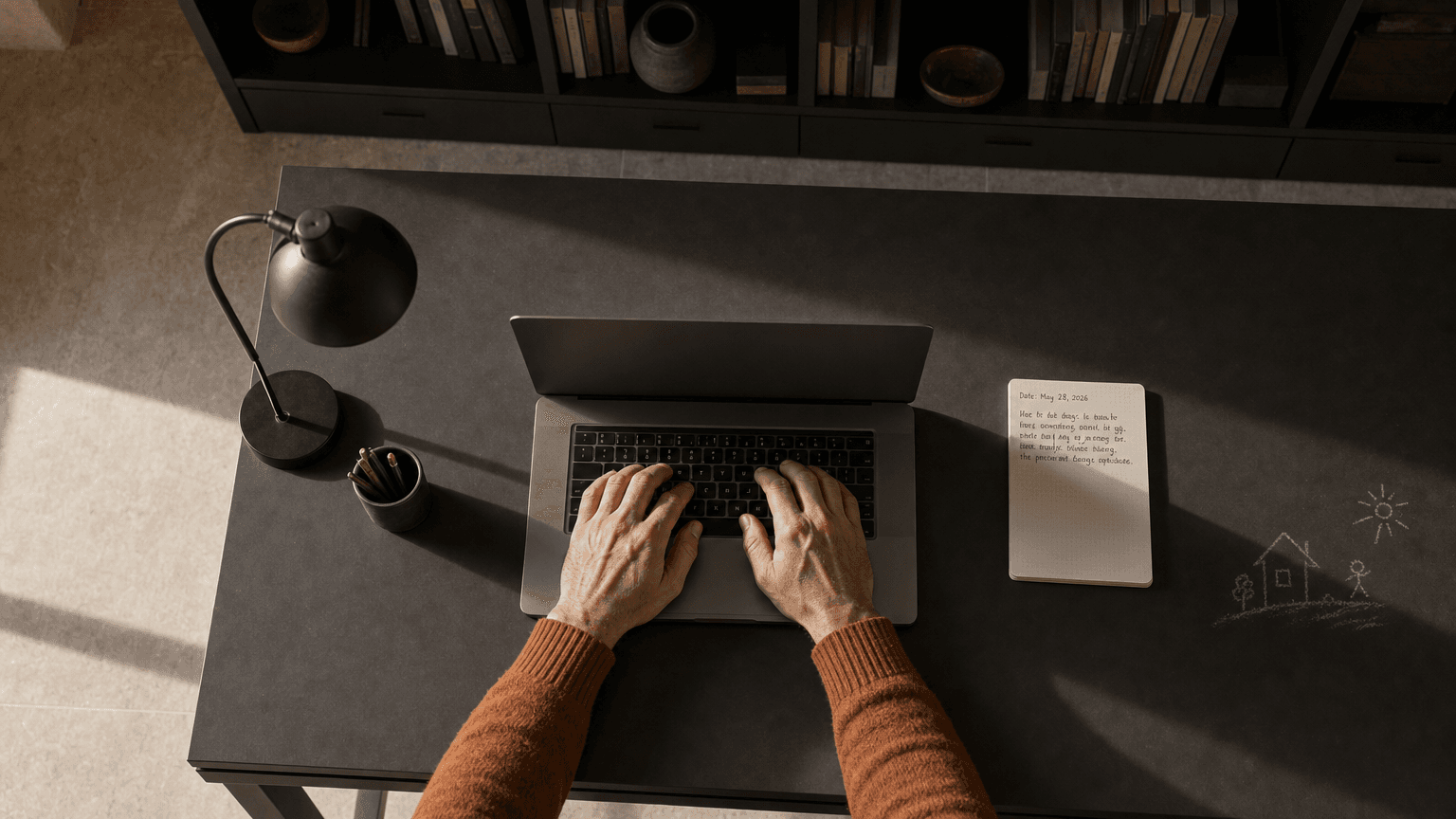 Morning writing