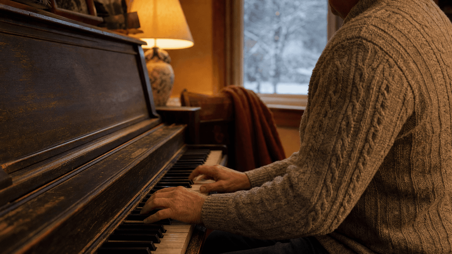 Twenty minutes at the piano