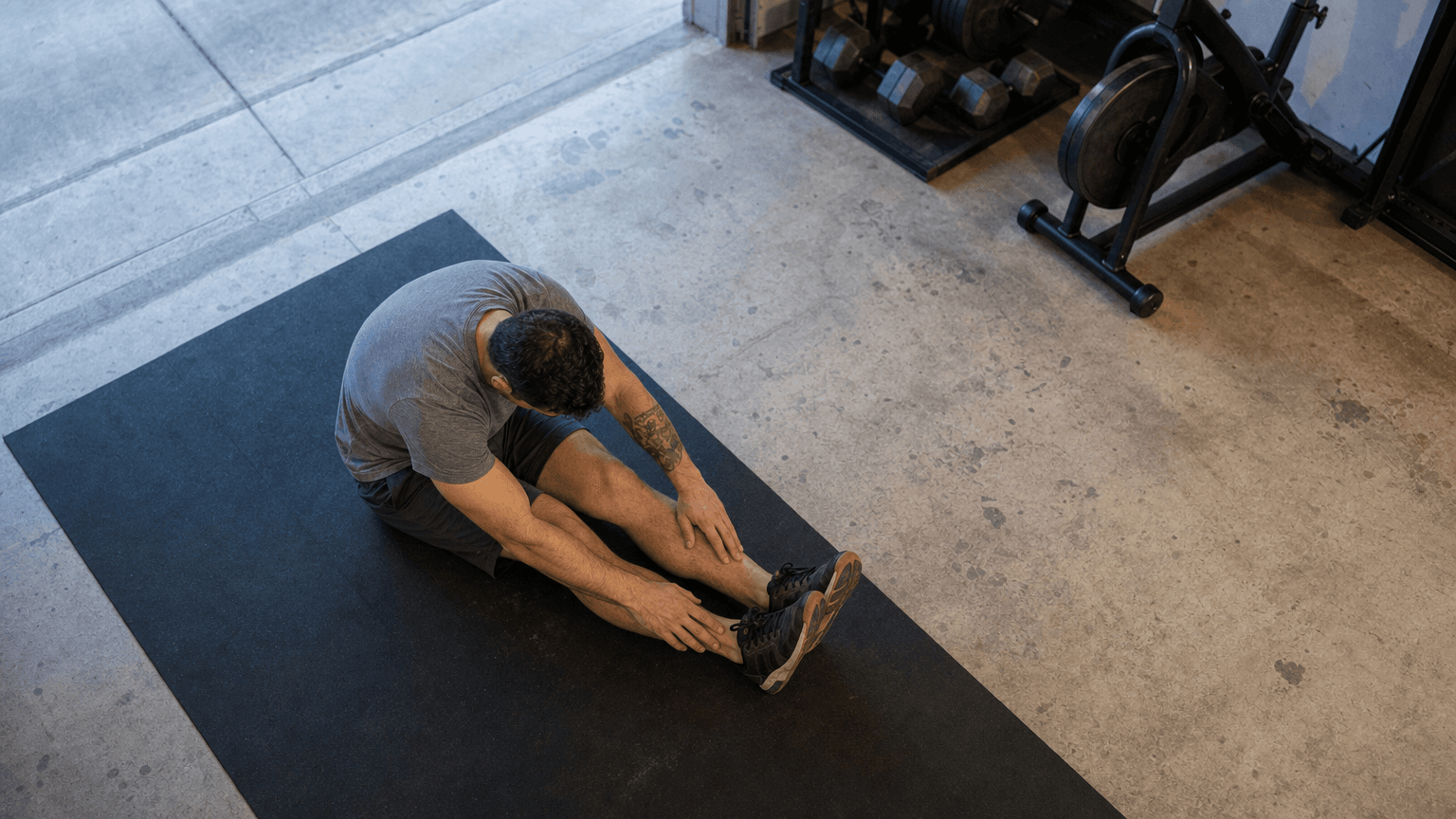 Stretch while you're warm
