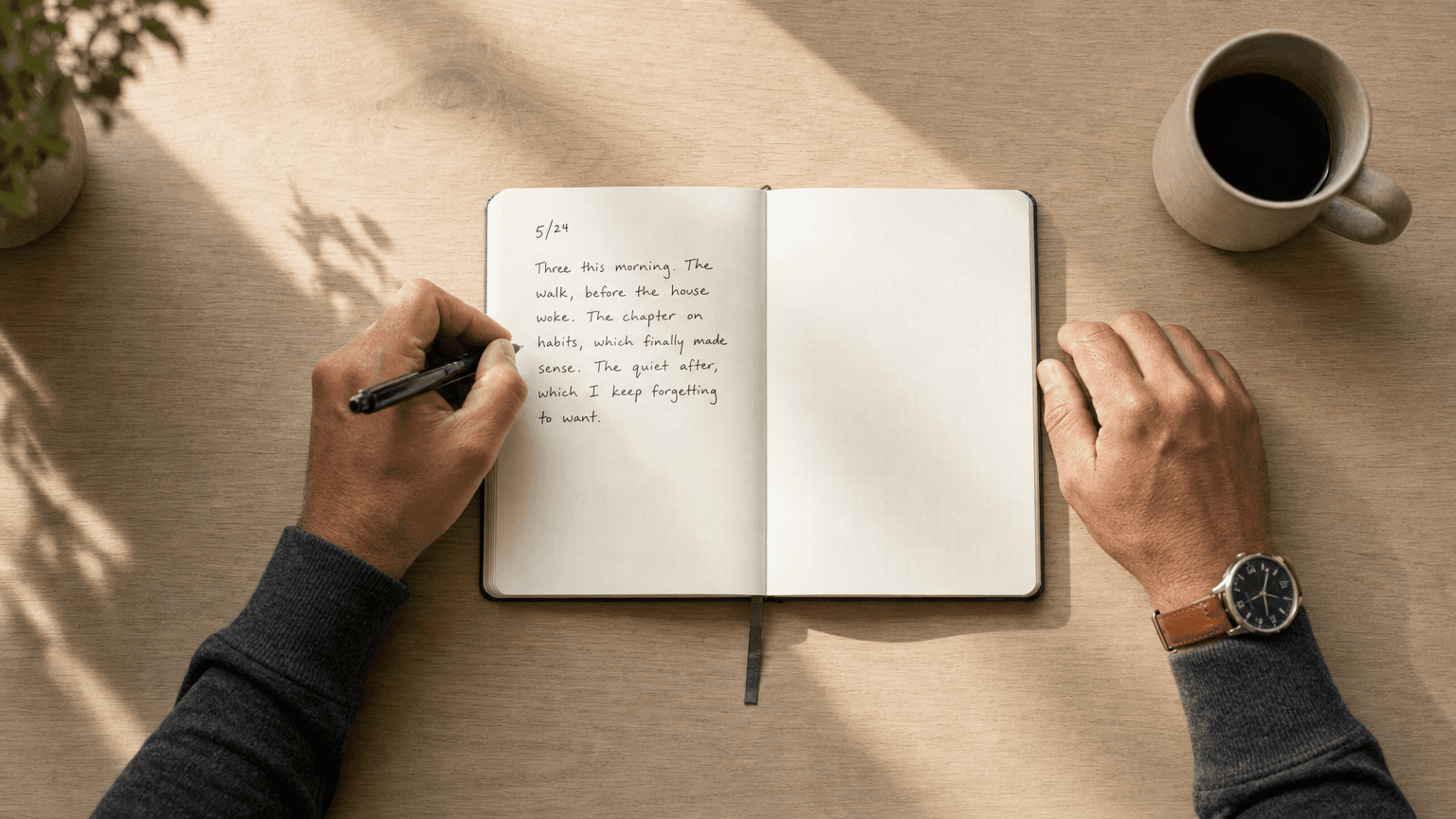 Five minutes of gratitude