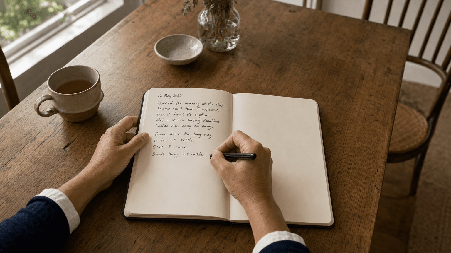 Journal after the volunteering