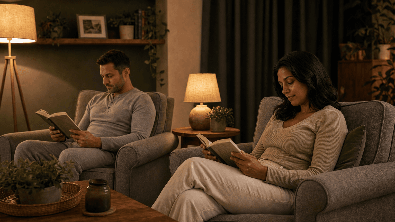 Swap the screen for a book