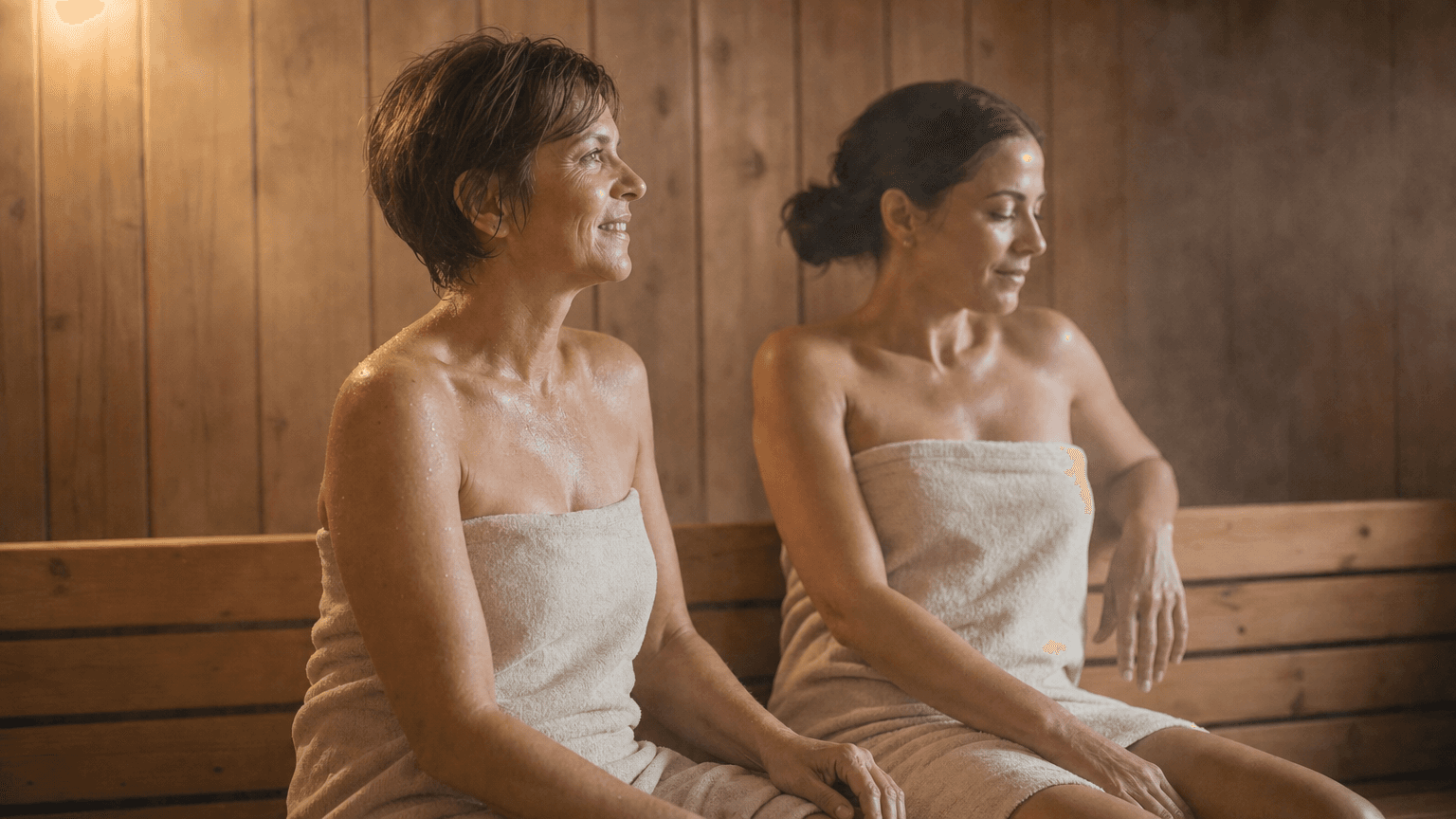 Get in the sauna