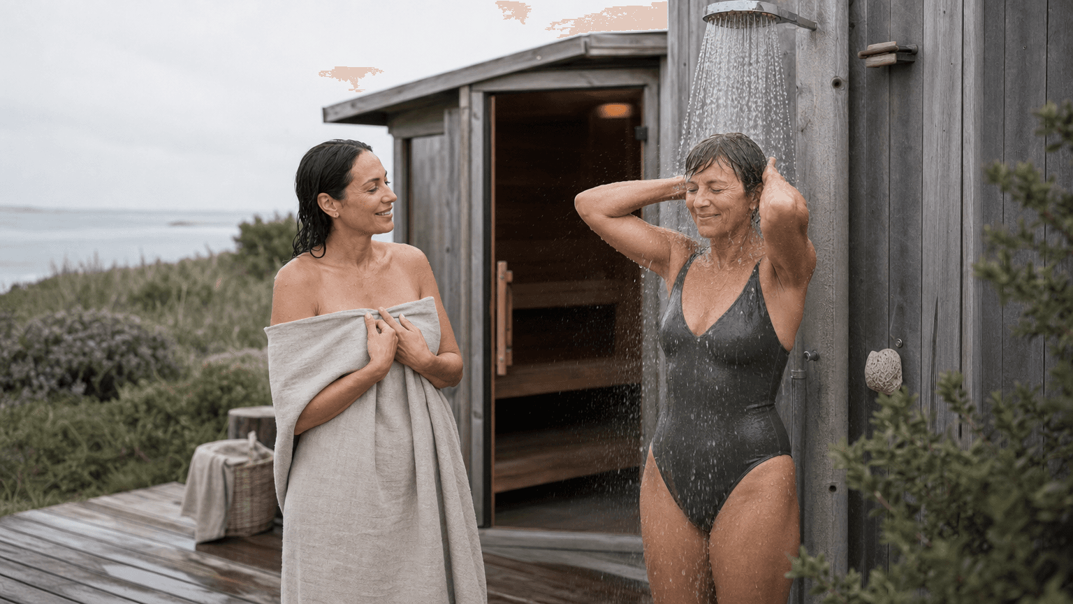 Then a cold shower