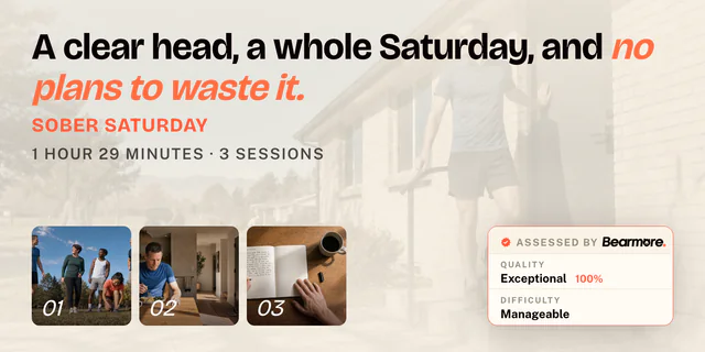 Sober Saturday newsletter banner
