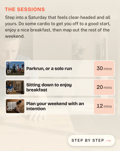 Sober Saturday Instagram full runsheet, slide 2